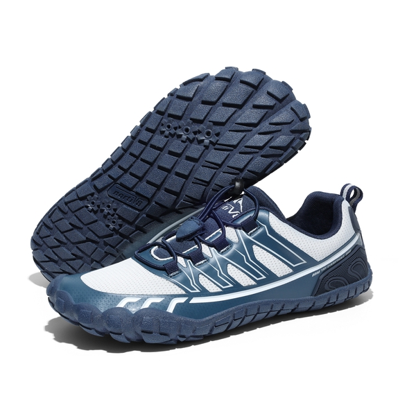 Men's Comfortable Quick Drying Water Shoes - WHITE-BLUE - 5
